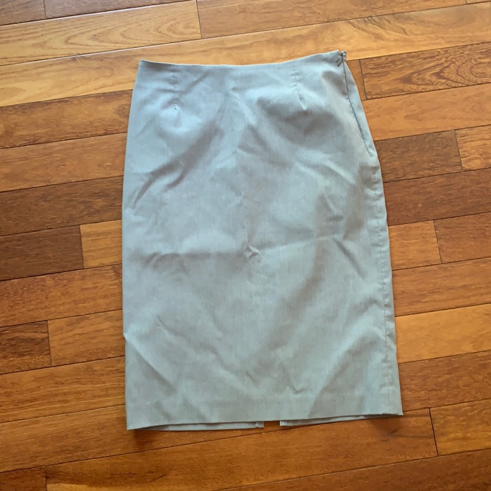 Hanna & Gracie gray pencil skirt